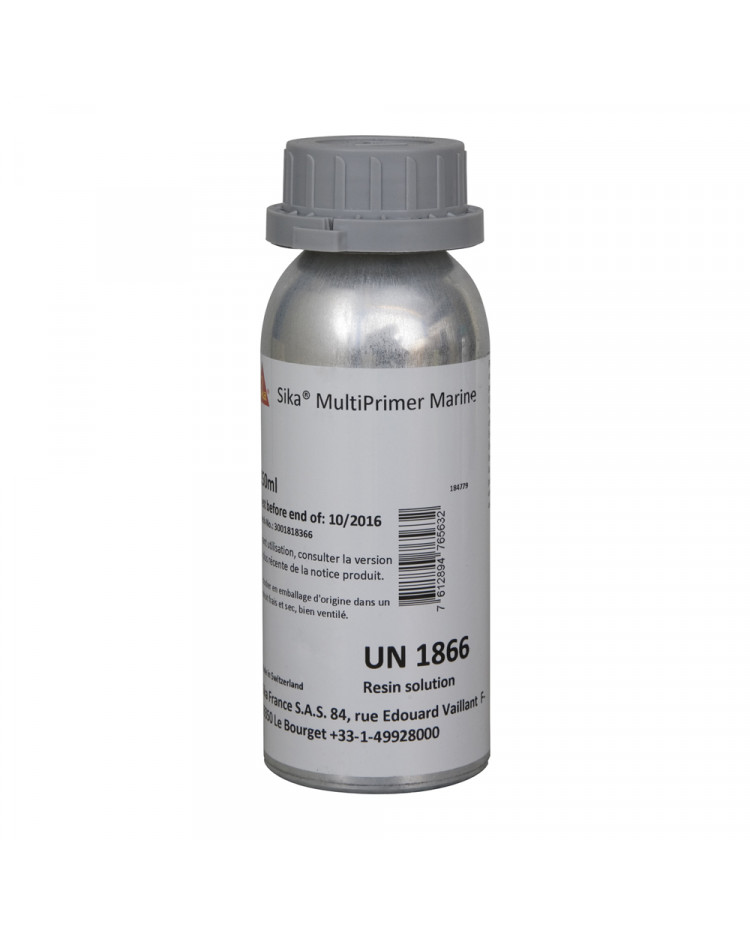 Sika Multiprimer Marine - Transparent - flacon de 250 ml Sika Multiprimer Marine - Transparent - flacon de 250 ml
