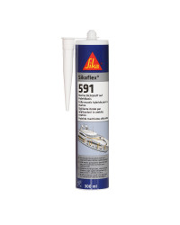 Sikaflex 591 - Gris acier - cartouche 300 ml