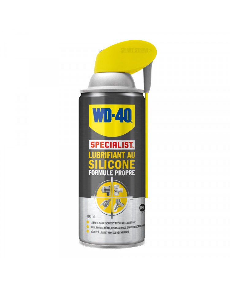 WD-40 spécialist lubrifiant silicone - aérosol de 400 ml WD-40 spécialist lubrifiant silicone - aérosol de 400 ml