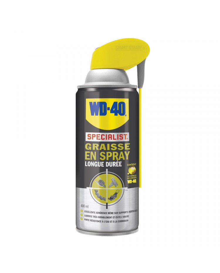 WD-40 spécialist graisse longue durée - aérosol de 400 ml WD-40 spécialist graisse longue durée - aérosol de 400 ml