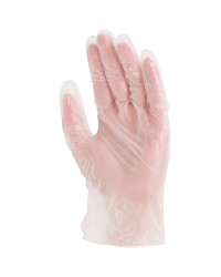 Gants jetables vinyle - T10 - Blister de 10
