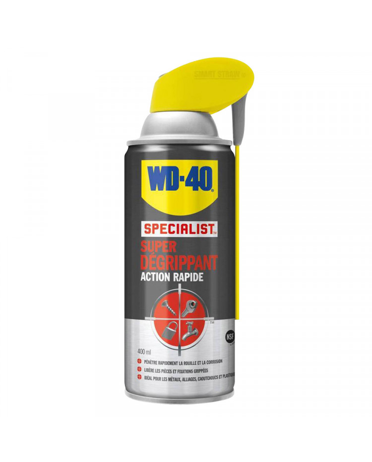 WD-40 spécialist super dégrippant - aérosol de 400 ml WD-40 spécialist super dégrippant - aérosol de 400 ml