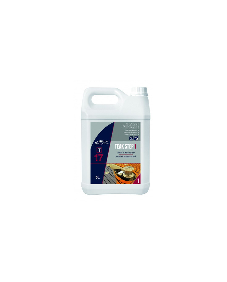 NAUTIC CLEAN 17 Nettoyant teck Step 1 - 5 L NAUTIC CLEAN 17 Nettoyant teck Step 1 - 5 L