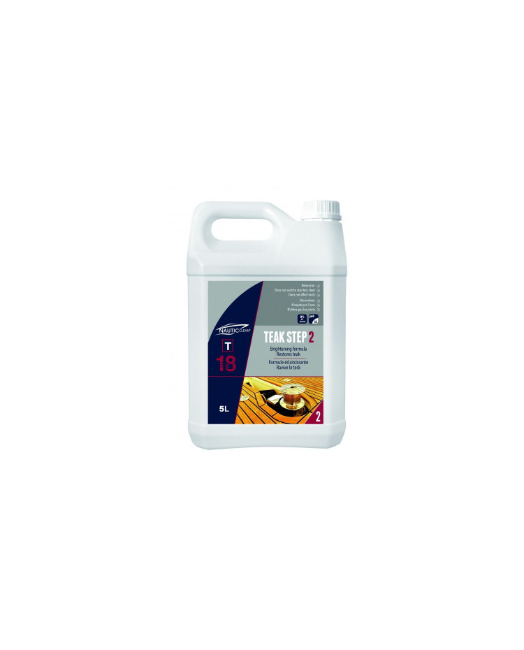 NAUTIC CLEAN 18 Raviveur teck Step 2 - 5 L NAUTIC CLEAN 18 Raviveur teck Step 2 - 5 L
